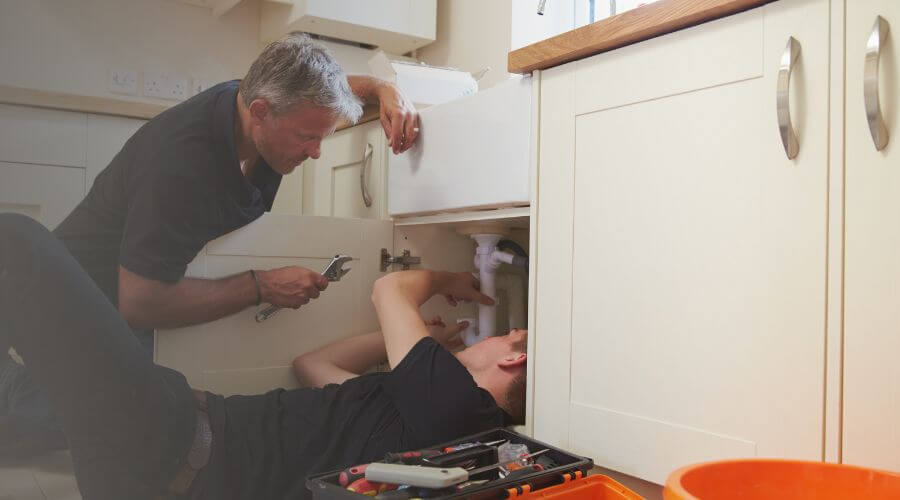 Professional burst pipe repair services in Palmdale, FL